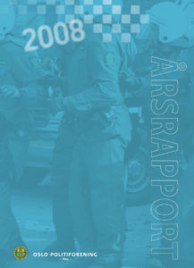 forsiden på årsrapporten for 2008