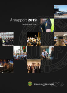 forsiden på årsrapporten for 2019