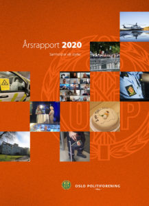 forsiden på årsrapporten for 2020